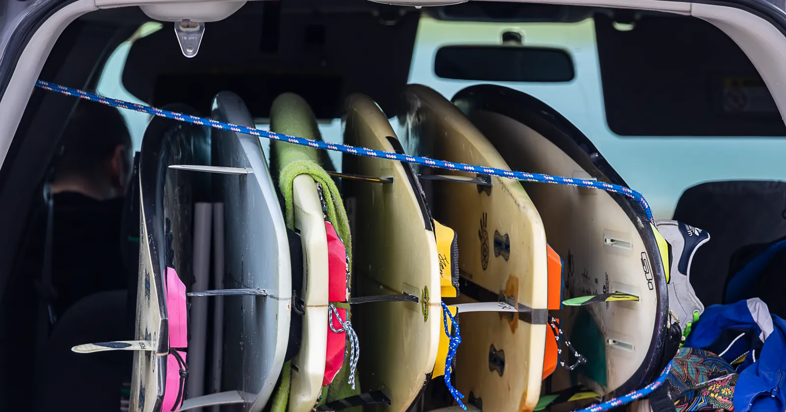 Surfboards ready for travel