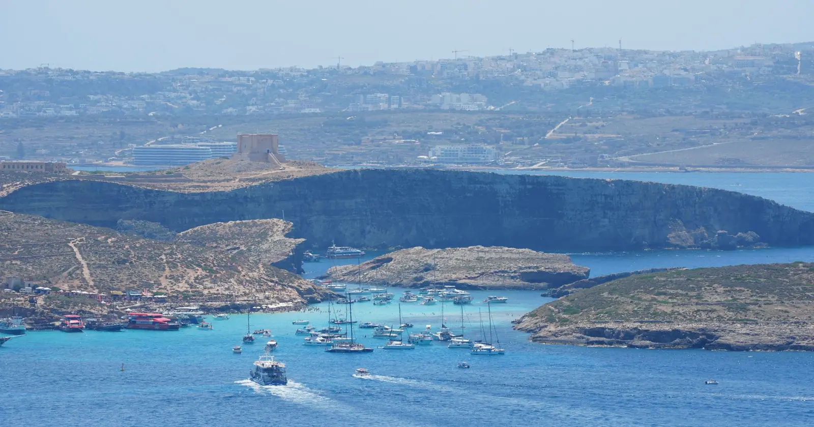 Blue Lagoon, Comino, wild swimming and snorkelling