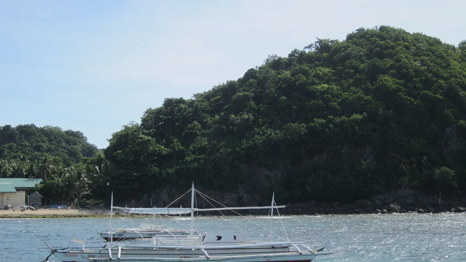Apo Island off the coast of Negros, in the Philippines