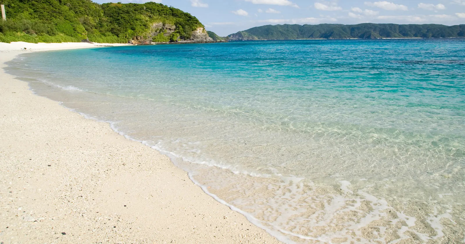 Furuzamami Beach on Zamami Island in the Kerama Islands, Okinawa