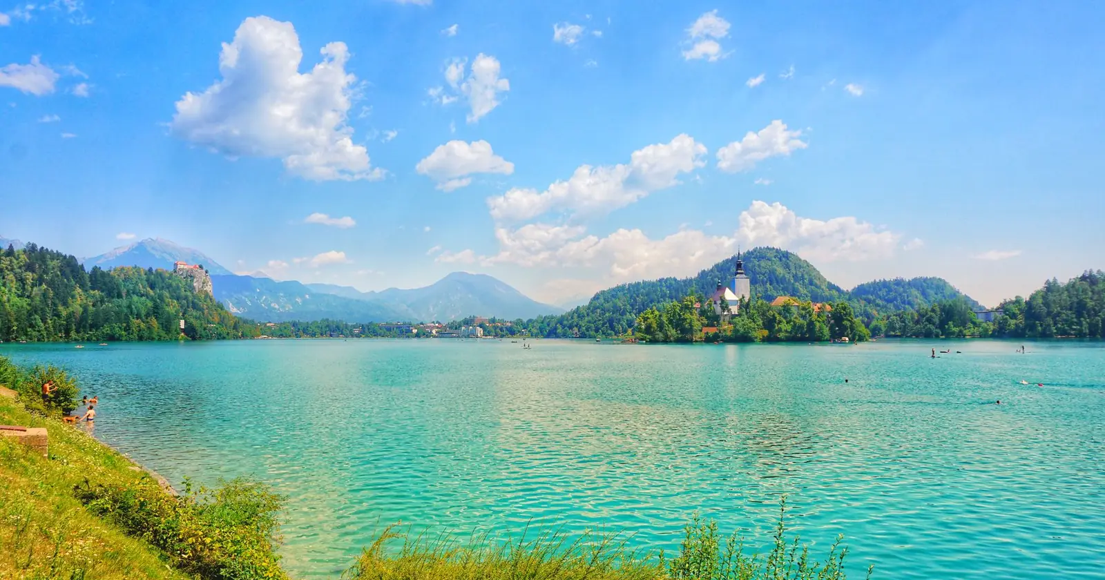 Lake Bled, wild swimming