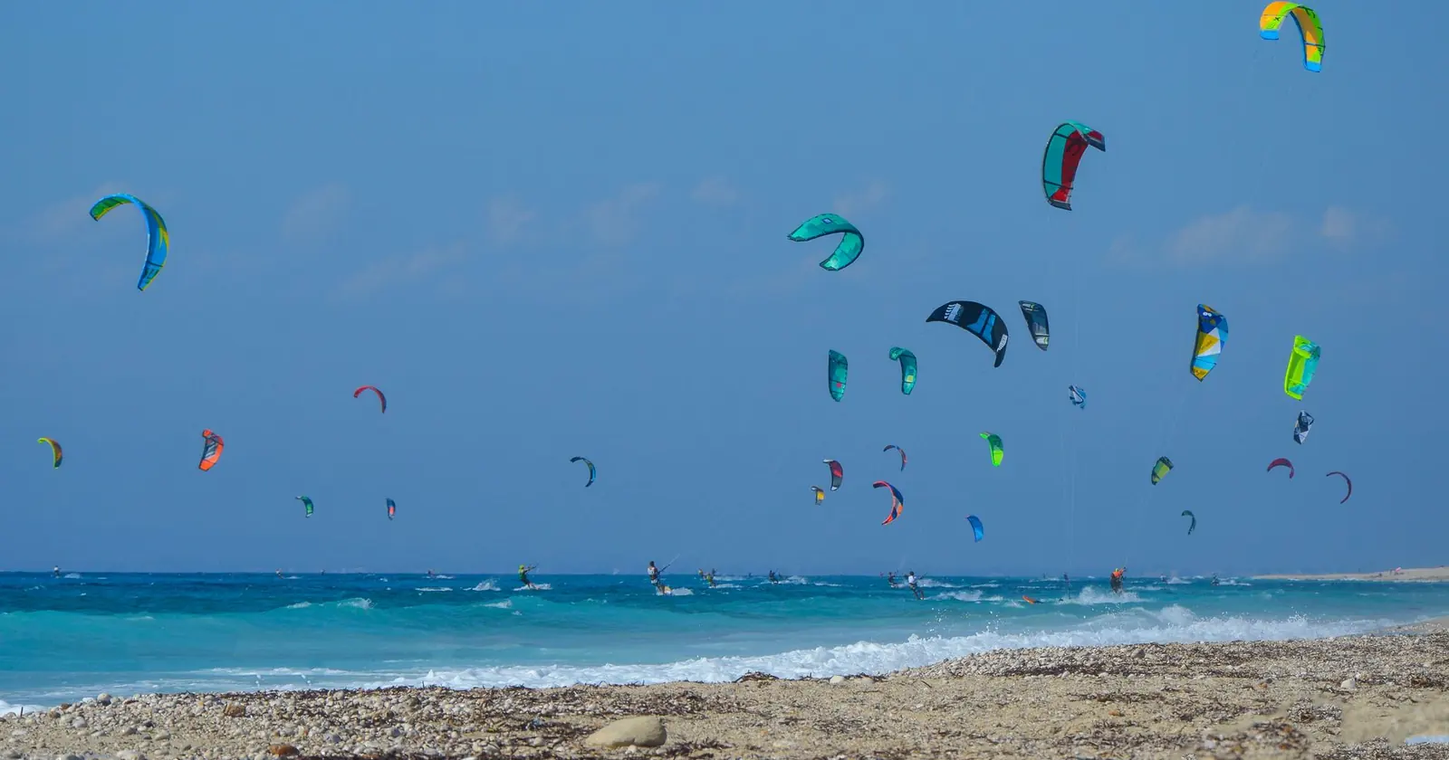 Paros, Kite & wind