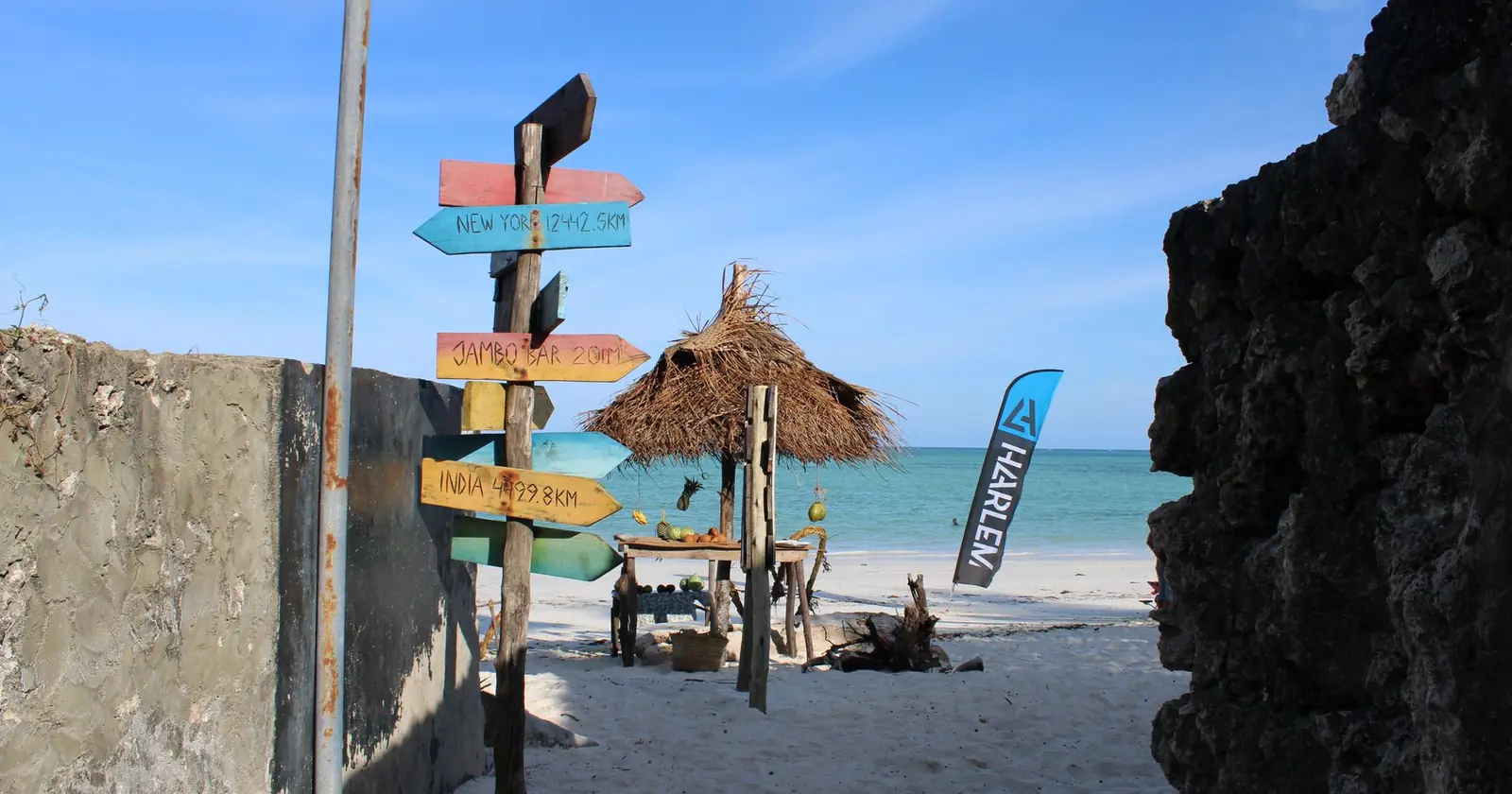 Zanzibar (Paje), kitesurfing and diving